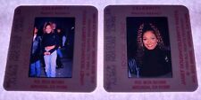 Janet Jackson MC Lyte Set of 2 35mm Slide Transparency Photos 1994 picture