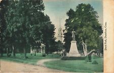 Davis Park Danielson Connecticut CT Monument Church 1915 Vintage Postcard picture