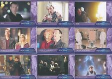 New 2023 Doctor Who complete 156 card base set + 2 empty wrappers from the set picture