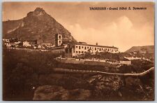 Vtg Taormina Grand Hotel S. San Domenico Sicily Italy Postcard picture