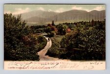 Sugar Hill NH-New Hampshire, Franconia Range, Carriage Rd Vintage c1907 Postcard picture