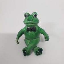 Vintage Enesco Frog 1979 Green Sitting picture