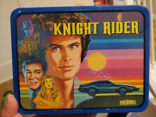 1982 -1983 vintage knight rider metal lunch box no thermos picture