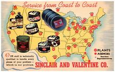Postcard Advertising ~ Sinclair & Valentine Co. Printing Inks Reprint #10229 picture