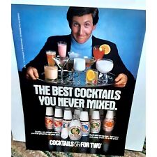 1979 Cocktails For Two Best Your Never Mixed Vintage Print Ad 70s Original picture