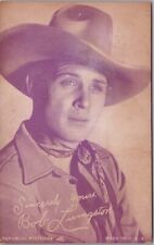 c1930s BOB LIVINGSTON Mutoscope Arcade Card / Cowboy Western Actor / Unused picture