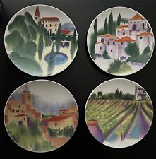 Certified International Provence Decorative Plates Linda Montgomery Set Of Four picture