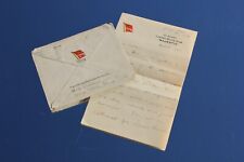 CUNARD WHITE STAR LINE UNUSUAL RMS MAJESTIC LETTER POSTED ONBOARD SEPT 16TH 1935 picture