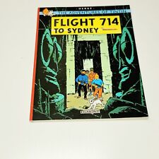 Flight 714 to Sydney (The Adventures of Tintin) - Paperback Comics By Herge EUC picture