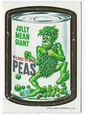 1967 Topps Wacky Packages DIE-CUT Series #43 of 44 JOLLY MEAN GIANT ex o/c picture
