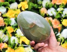 Large 150MM Natural Green Aventurine Stone Chakra Metaphysical Healing Power Egg picture