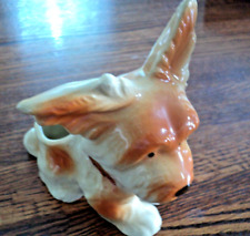 Adorable Vtg Scottish Terrier Planter Scotty Dog Made in Japan Indoor Hand-Paint picture