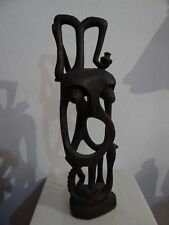 Africa sculture Ebony - Angola - Vintage African tribal native art  , tribal picture