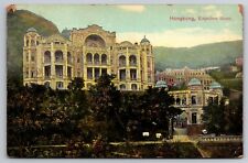 Kingsclere House Hong Kong China c1910 Postcard picture