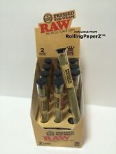 RAW Rolling Papers KING SIZE PRESSED BUD WRAP CONES ONE TUBE/ 2 Pre Rolled Cones picture