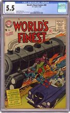 World's Finest #80 CGC 5.5 1956 4231027011 picture