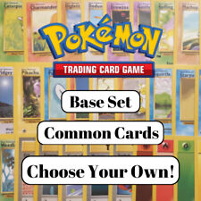 Pokémon - Base Set - Choose Your Card - Commons - Pikachu, Charmander, Squirtle picture