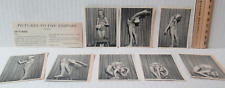 1938 GIRL CIRCUS ACROBATIC STUNT Lot of 9 Magazine Clippings Photo 1930's M612 picture