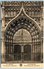 Postcard - Portico of the Cathedral - Antwerp, Belgium picture