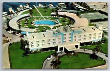 Aerial View of Isle De Capri Hotel & Yacht Club on Miami Beach, Florida Postcard picture