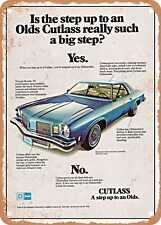 METAL SIGN - 1974 Oldsmobile Cutlass Supreme Colonnade Hardtop Coupe Vintage Ad picture
