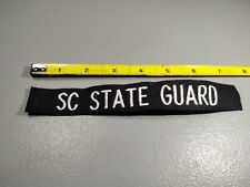 US SC State Guard Black & White Tape Sloan Patch (A18) picture