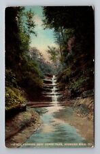 Starved Rock IL-Illinois, French Canyon New State Park Vintage Souvenir Postcard picture