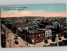c1914 Bird’s Eye View From Bank Butler Pennsylvania PA Postcard picture