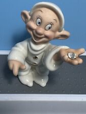 LENOX Disney DOPEY'S DELIGHT Figurine With Gem Snow White Seven Dwarfs picture