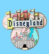 Disney DLR Pin Dreams Collection LE 1000 Retro Castle Disneyland Marquee  picture