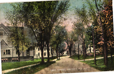 Park Street South Paris Maine Divided Postcard 1914 (Posted 1924) picture