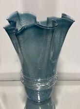 LG VTG Ruffel Jackin Pulpit Design MURANO ART GLASS VASE  picture