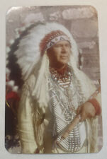 Vintage Postcard ~ Mohawk Tribe Native American Indian Chieftain picture