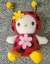 RARE 1999 Sanrio Vintage Red Ladybug Hello Kitty Plush from Japan picture
