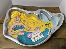 Vintage Wilton Merry Mermaid Cake Pan 2105-6710 Baking Mold 1993 Unused picture