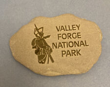 Antique Vintage Souvenir Stepping (Garden) Stone Valley Forge, 7.5” Long picture