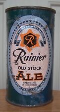 Rainier Old Stock Ale Flat Top Beer Can, Sicks, Seattle, WA, 12 oz. picture