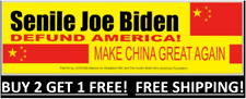 ORIGINAL SENILE JOE BIDEN Sticker $3.00 3