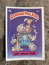 1985 Garbage Pail Kids GPK Series 2 #58b Soft Boiled Sam SGC 9 Glossy Topps Mike picture