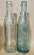 Pair Of 2 Block Letter Pepsi Cola Bottles - Mount Airy NC picture