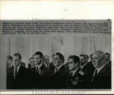 1970 Press Photo Politicians & Cosmonauts during reception, Kremlin, Russia picture