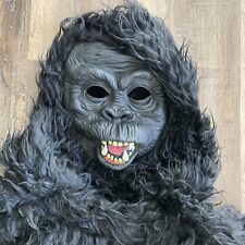 GORILLA APE HALLOWEEN COSTUME, SMALL SUIT, BLACK, MASK GLOVE OUTFIT TARGET picture