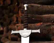 Handmade Scottish Claymore Sword, Medieval Sword, Battle Ready Viking Sword Gift picture
