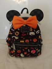 2021 Disney Parks Loungefly Minnie Mouse Halloween Mini Backpack WDW  picture