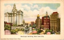 Vintage postcard - Municipal Building, New York City posted 1916 picture