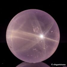 40g 30mm Natural Pink STAR Rose Quartz Crystal Sphere Healing Ball Chakra Decor picture