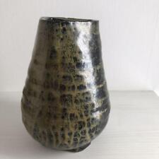 Vase Japanese Pottery of Bizen #5211 21cm/8.27