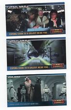 Star Wars Widevision 1995 Topps Lot of 3 Different Promo Trading Cards SW2 3 5 picture