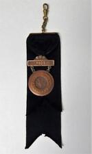 Massachusetts Volunteer Militia Second Class Marksman 1903 Bronze Medal & Ribbon picture