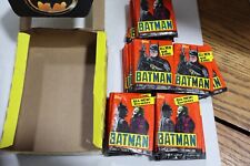 1989 Topps - BATMAN - 2nd Series - Wax Box with 32 Unopened Packs picture